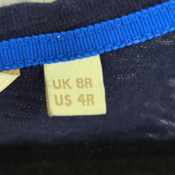 Boden Summer Dress 4 | Navy Embroidered Colorful | Summer Resortwear - Picture 4 of 11